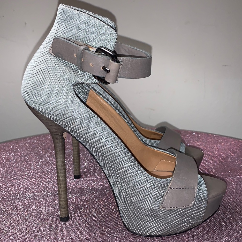 L.A.M.B High Ankle‎ Strap Stilettos